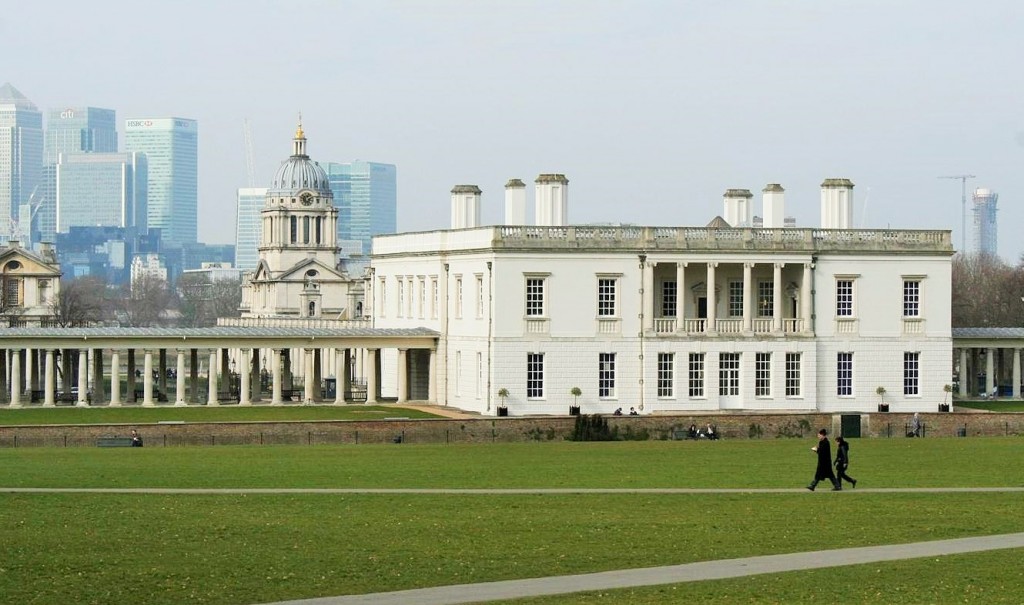 Queen's house from the park