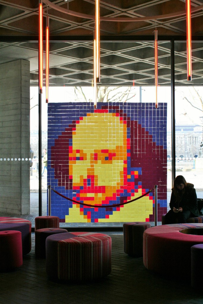 Shakespeare artwork at National Theatre