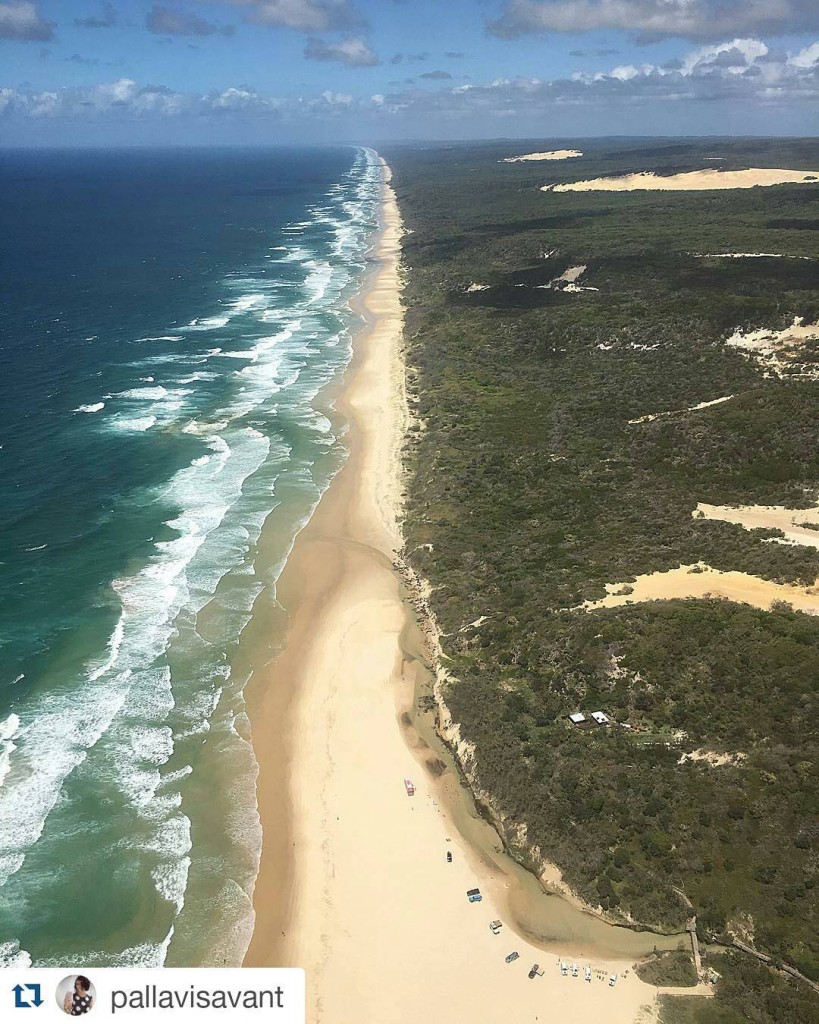 #makeheritagefun at Fraser Island