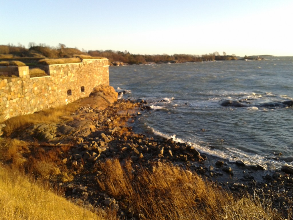 Suomelinna Walls by the sea Photo Courtesy Nikoleta Platia