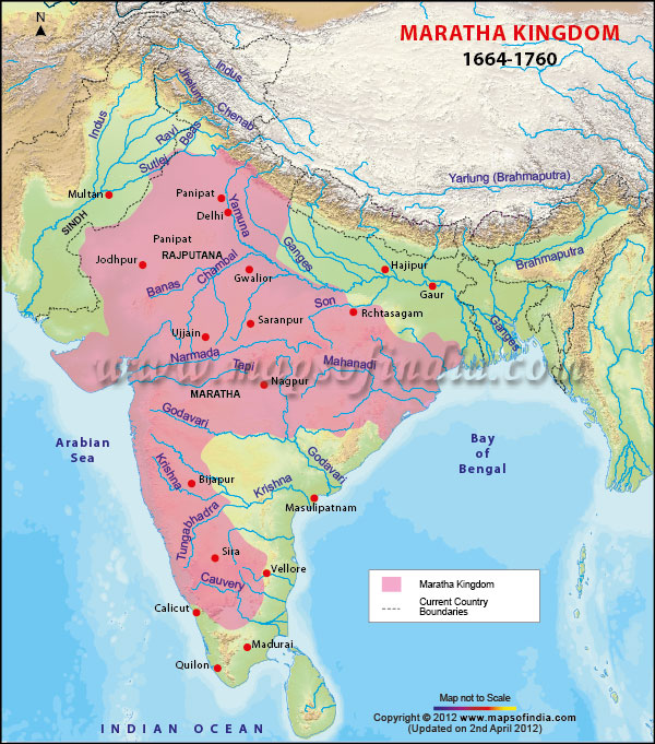 maratha-kingdom-map