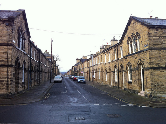 Saltaire and the Salts Mill Picture Courtesy: James F Clay