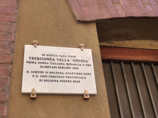 Photo - The house where Ondina lived,via della Ferriera,Bologna Photo courtesy –bibliotecasalaborsa.it