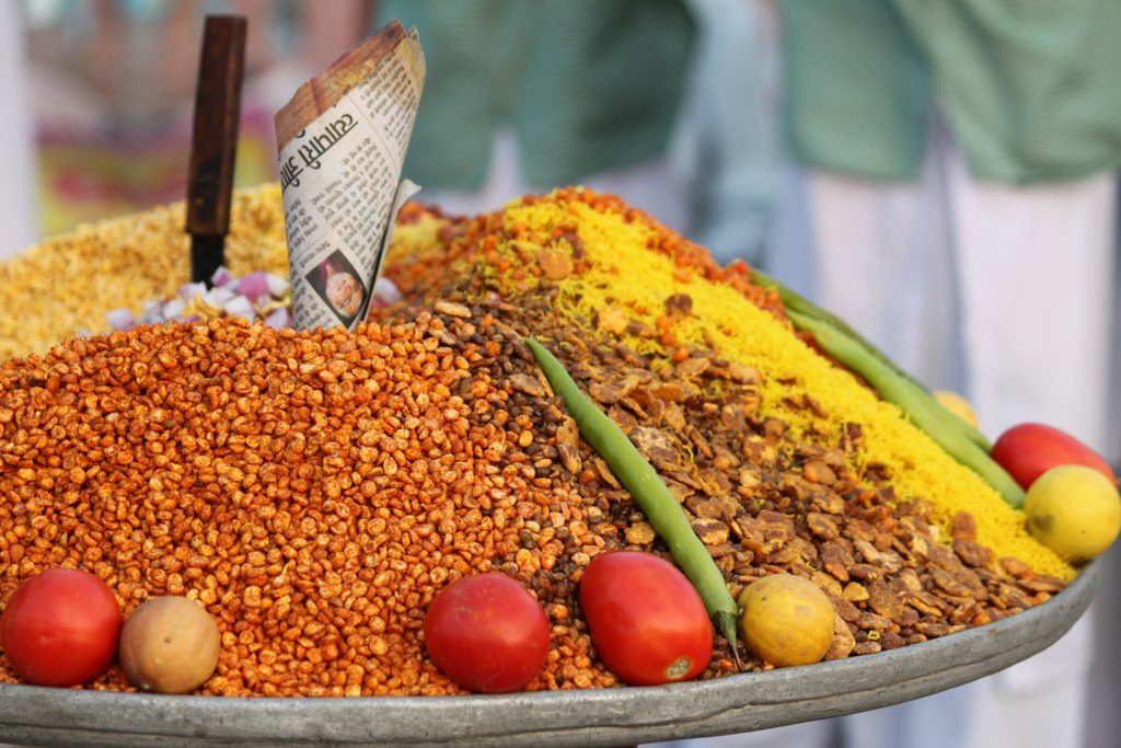 A bhelpuri stall arrangement Picture Courtesy: Flickr http://bit.ly/2akqQyB