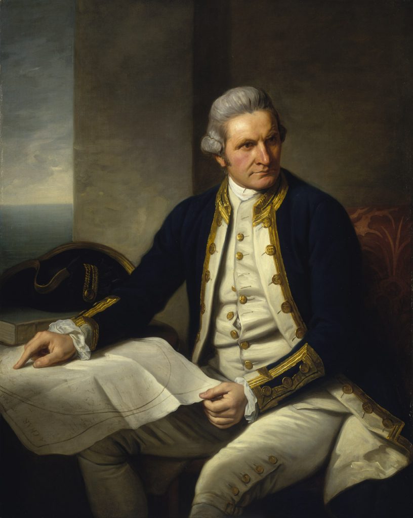 ames Cook, portrait by Sir Nathaniel Dance-Holland. Photo credit: National Maritime Museum, Greenwich