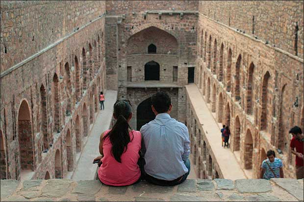 Agrasen Ki Baoli (stepwell) in Delhi Source: www.agrasenkibaoli.com