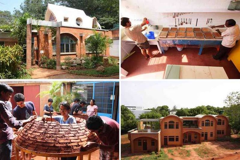 The Auroville Earth Institute. Photo credit: auroville.org