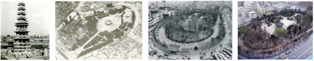 Historical Photographs of Pagoda Park (currently Tapgol Park). Photo credit: Courtesy of Cultural Heritage Administration, Republic of Korea