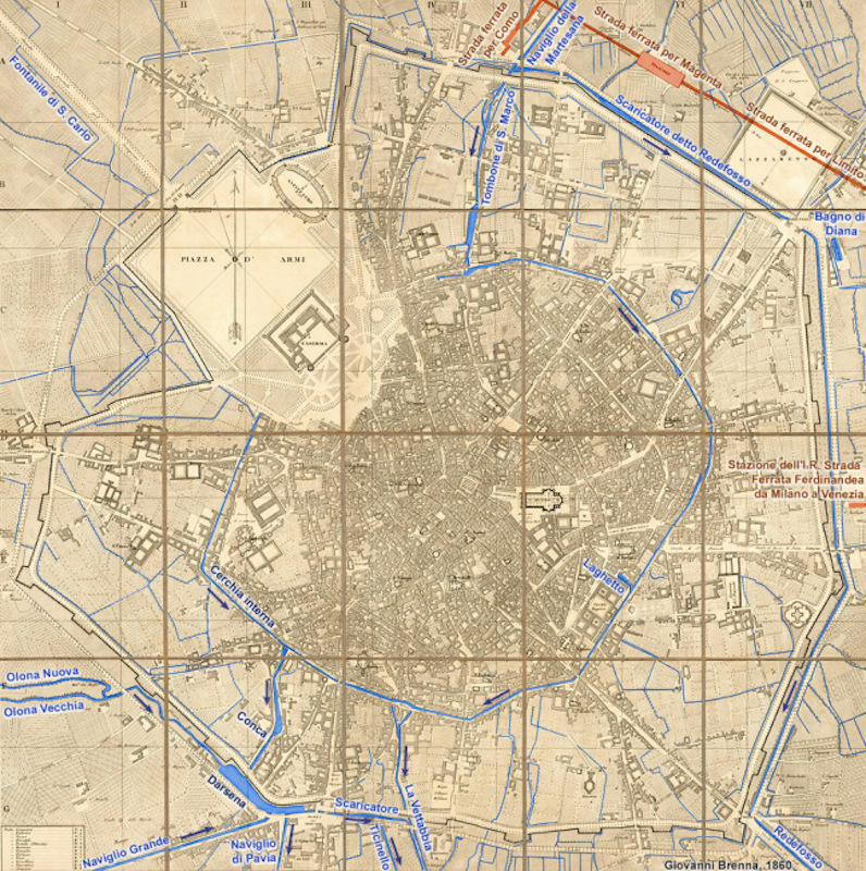 Canal map