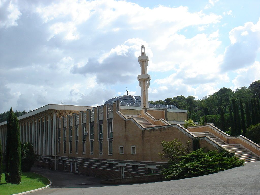 Roma, la Moschea Source Wikipedia Commons