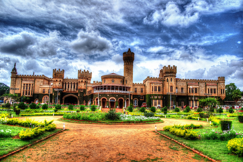 The grand splendor of the Bangalore Palace. Photo credit: iasindia