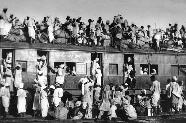 Partition of Punjab India 1947 Source: Wiki Commons