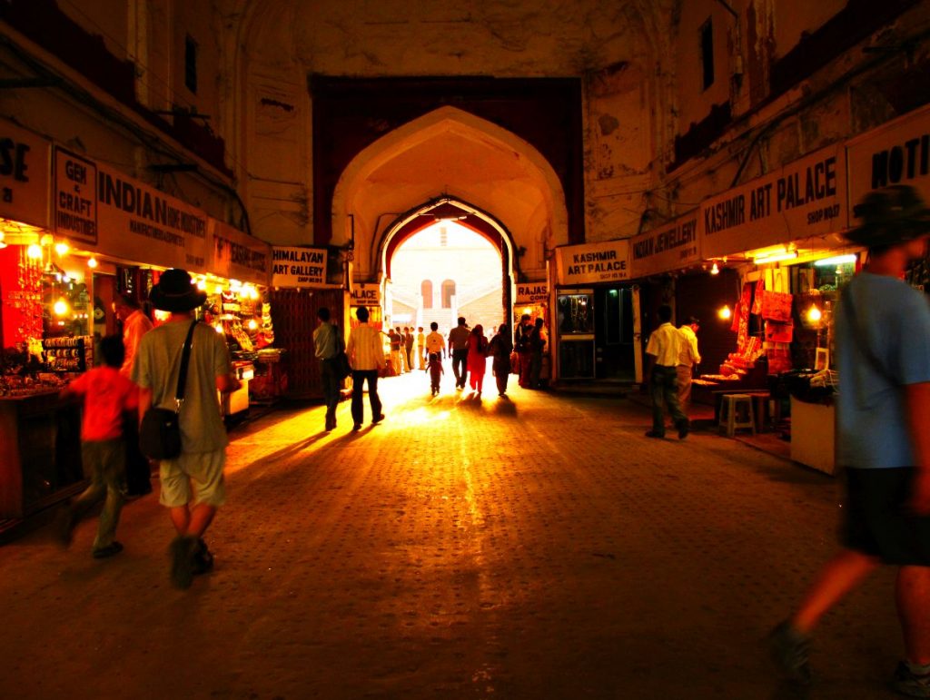 An inside vciew of the Red Fort at Old Delhi. Photo credit: Christopher John via Flickr