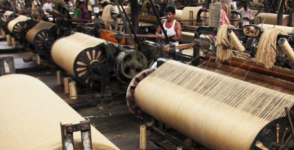 A jute processing plant in Kolkata. Photo credit: jute-india.com