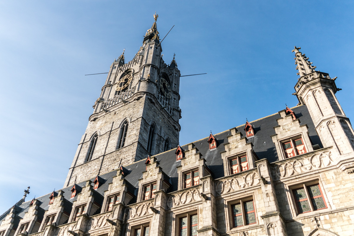 Belfries of Belgium and France: Belfry of Ghent shown