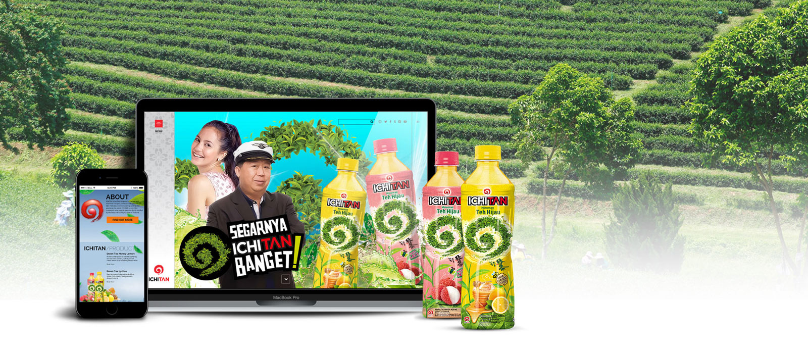 Ichitan website by Grab Essentials