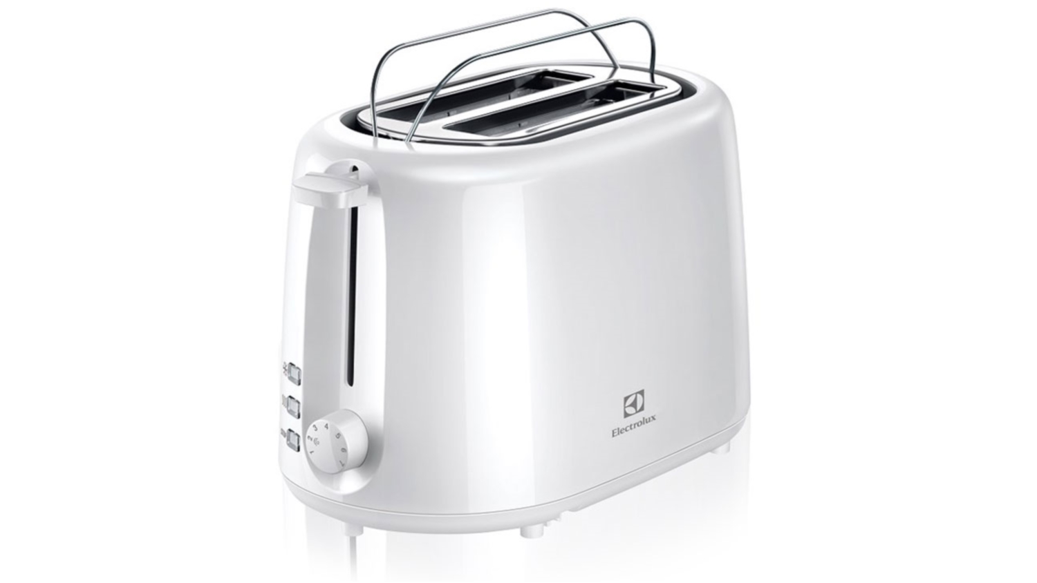 Electrolux 2 Slice Toaster with Bun Warmer White Harvey Norman Malaysia