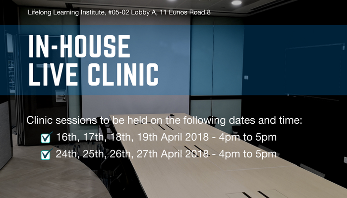 Live Clinic session