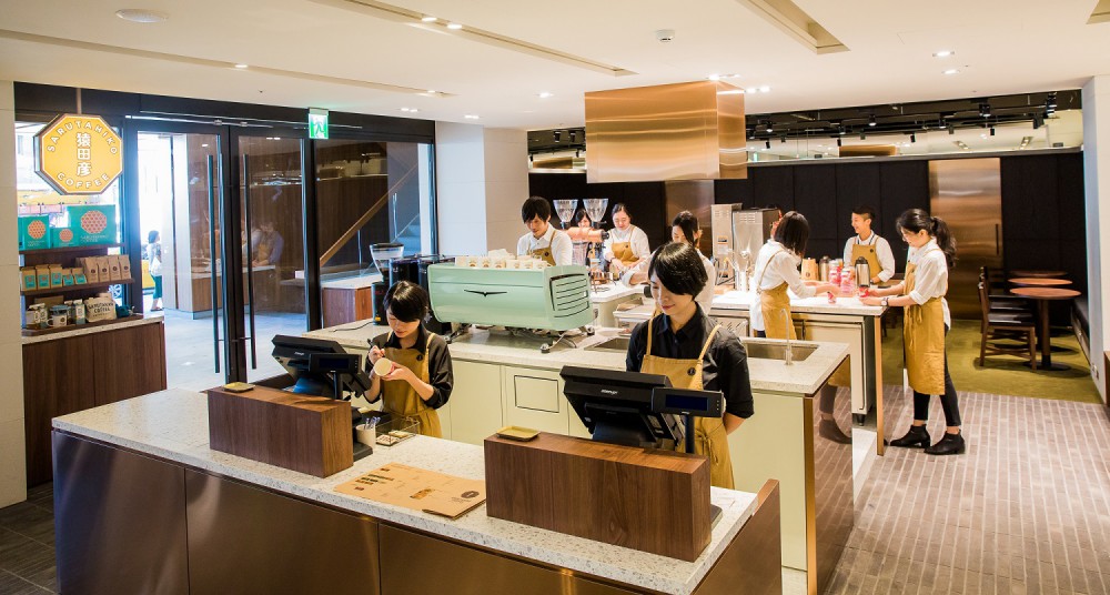 附圖四:誠品生活南西1F|猿田彥珈琲|海外一號店採開放式吧台