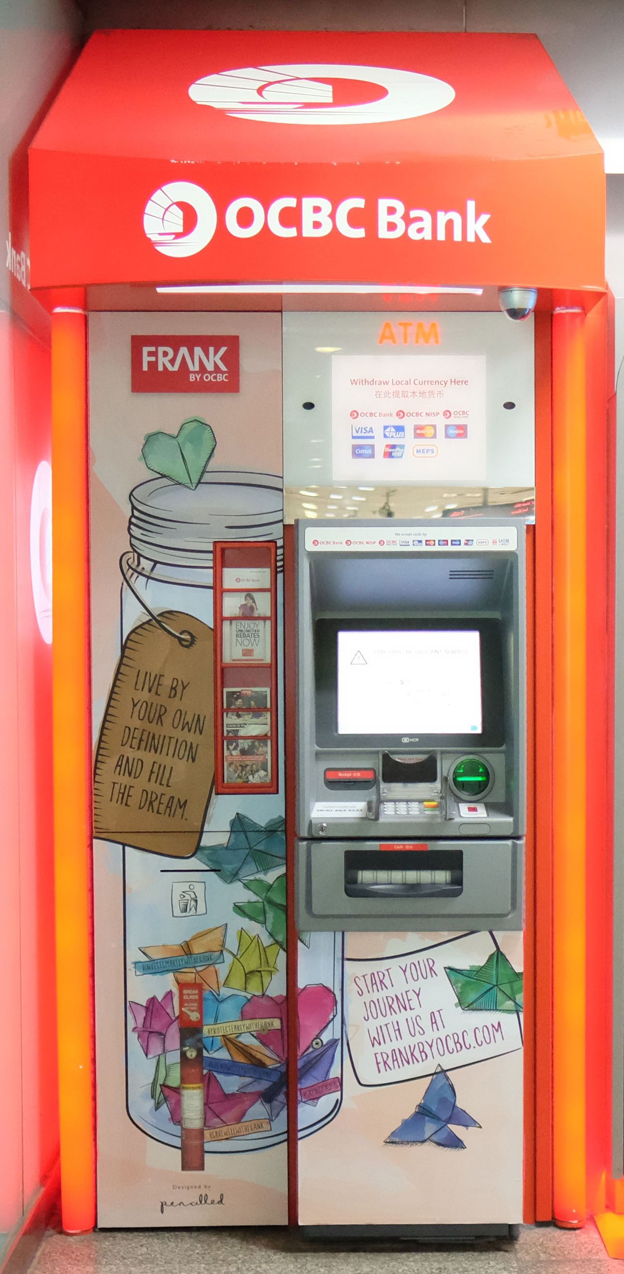 OCBC’s FRANK dresses its ATMs to target ‘giggers’ Marketing Interactive