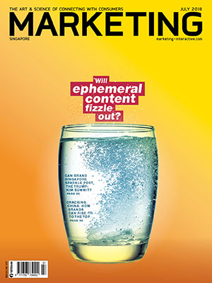 Marketing magazine Singapore, July 2018 Marketing magazine Singapore, July 2018