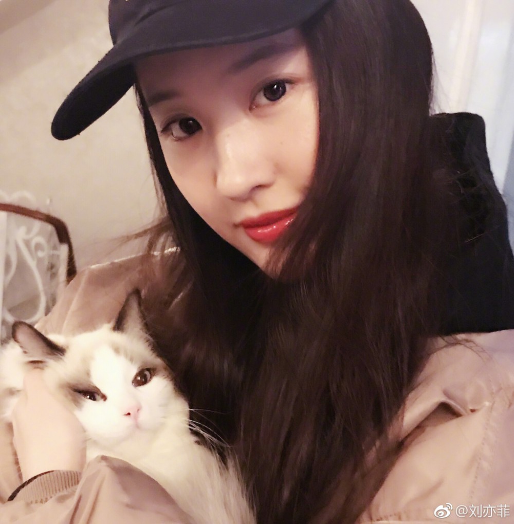 劉亦菲@Weibo