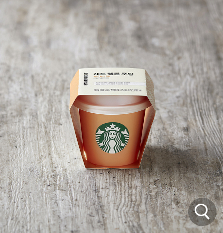 STARBUCKS RED MELON PUDDING