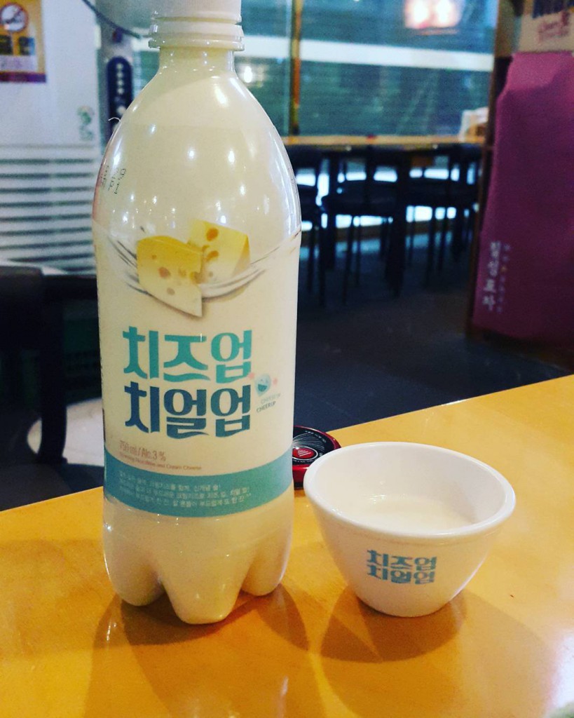 cream cheese Makgeolli 