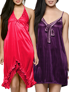 Lace Satin Nighty...