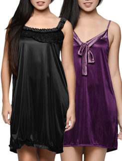 Lace Satin Nighty...