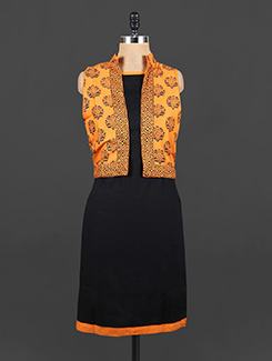 sleeveless kurta ...