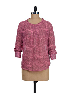 Pink Sheer Top