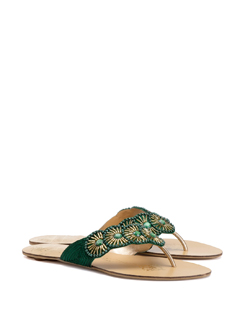 Beaded Thong Sand...