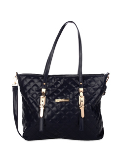 Quilted Navy Hand...