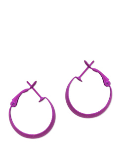 Small Purple Hoop...