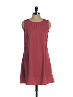 Sexy red casual d...