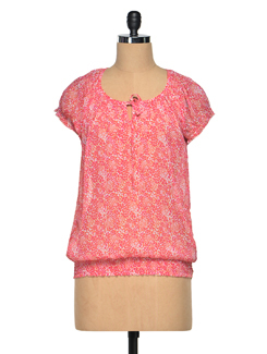 Pink Poly Chiffon...
