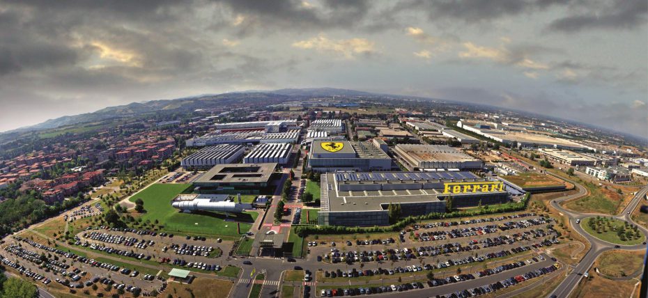 Ferrari Maranello, the factory where all visitors inevitably fall in love with Ferrari.