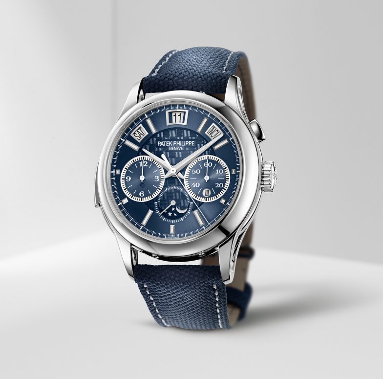 This year, for Only Watch 2017, the Geneva manufacture was producing a first ever for the maison, a Patek Philippe Triple Complication Ref. 5208T-010 in Titanium.