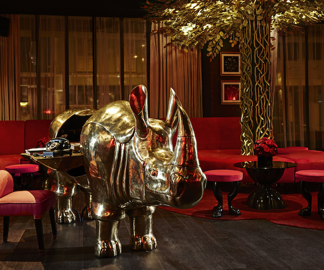 Hotel Vagabond in Singapore: Rhino Reception