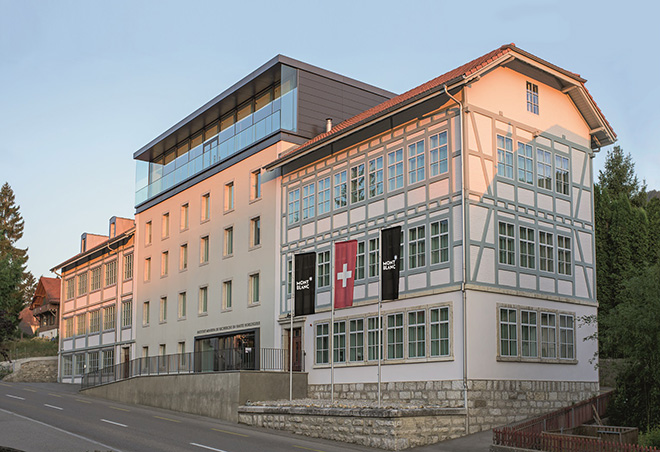 Inside Manufacture-Minerva, now known as Villeret, Home of Montblanc 1858 Collection.