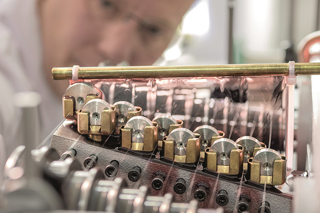 Hairspring production remains a key competency of the Villeret manufacture