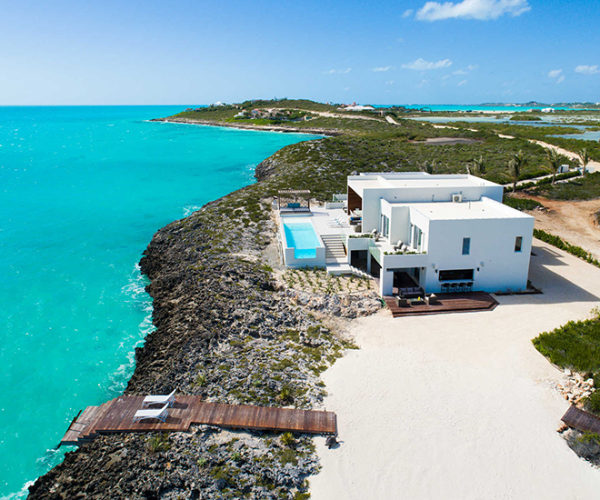 Tip of the Tail is Provo's newest, most spectacular luxury waterfront villa and the Caribbean's benchmark in eco-luxury.