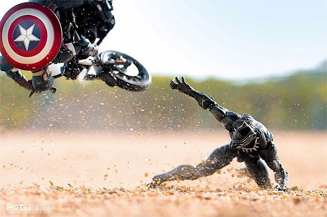 Japanese Photographer HotKenobi turns Toys into Superheroes