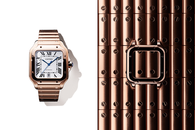 The new Santos de Cartier launched at SIHH 2018