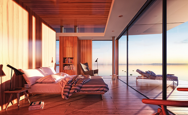 Malcew Floating Homes interior