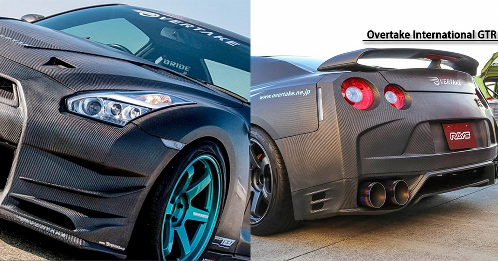 透明引擎蓋!OverTake全新「可見式」GTR!