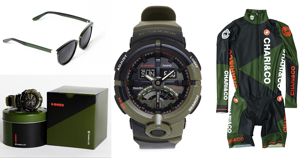 混合色調.Chari & Co. x G-Shock GA-500K