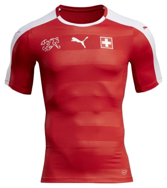 PUMA's Jersey for Switzerland