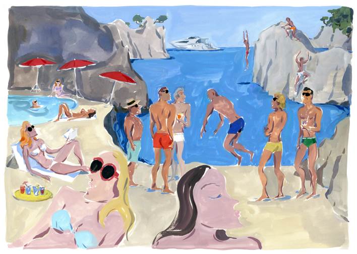 Moncler X Parisian Artist Jean-Philippe Delhomme creates Witty Realistic Postcards Moncler X Parisian Artist Jean-Philippe Delhomme creates Witty Realistic Postcards